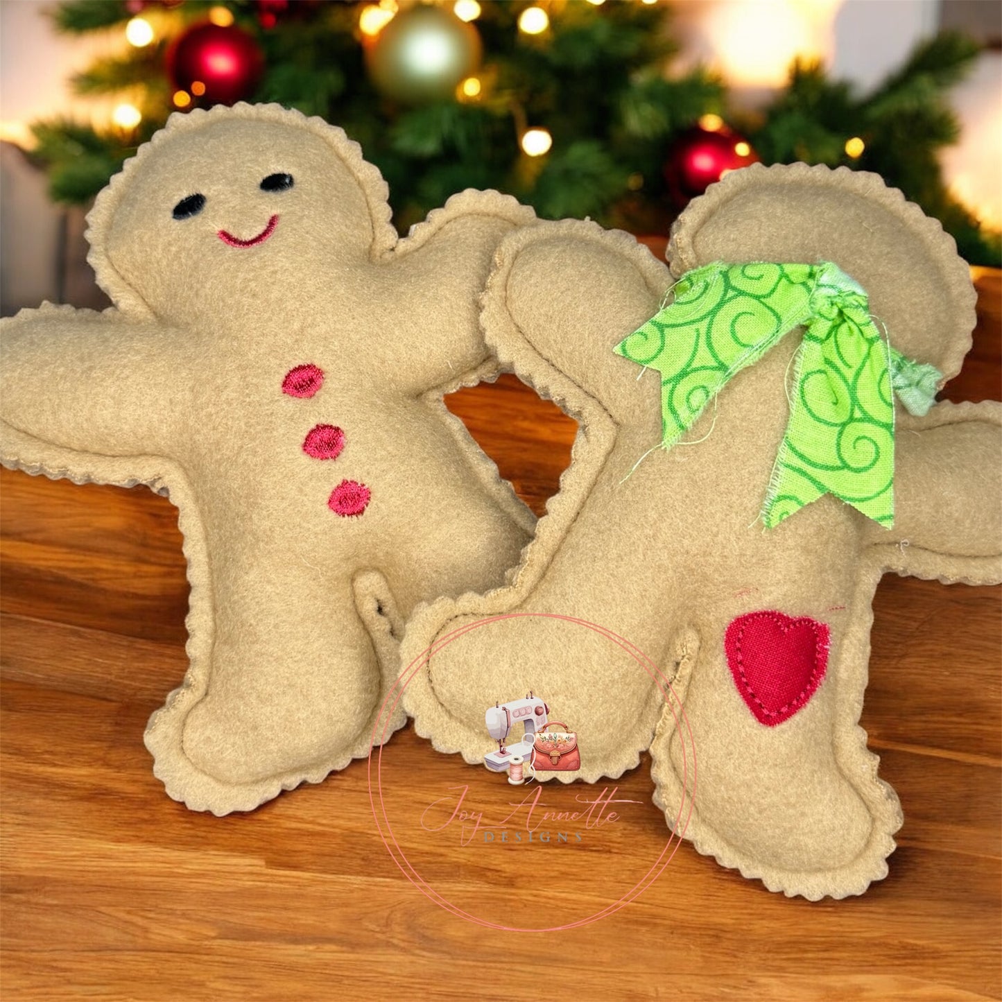 Ginger Bread Cookie Stuffies 2 Versions