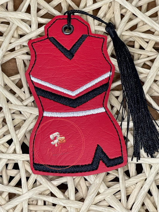 Cheer Uniform Bag Tag or Bookmark