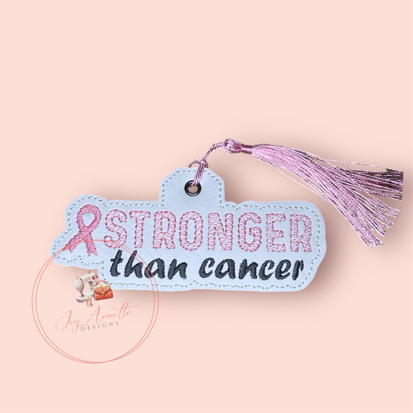 Stronger Than Cancer Bag Tag or Book Mark