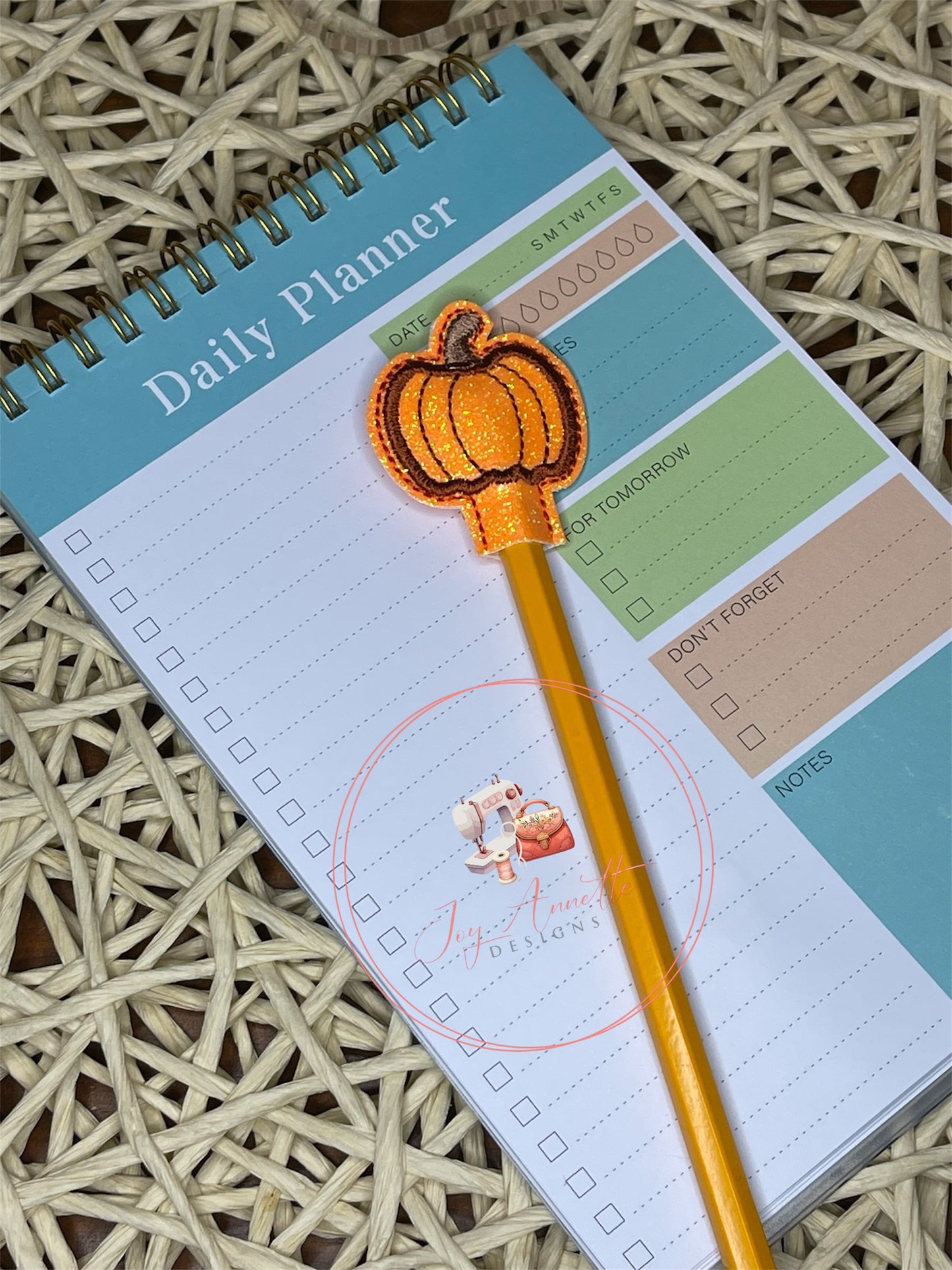 Pumpkin Pencil Topper