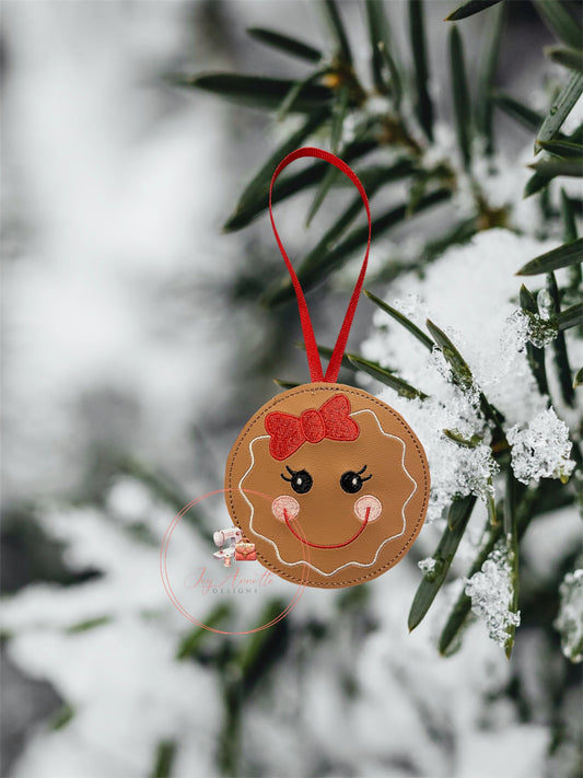 Gingerbread Boy and Girl Ornament