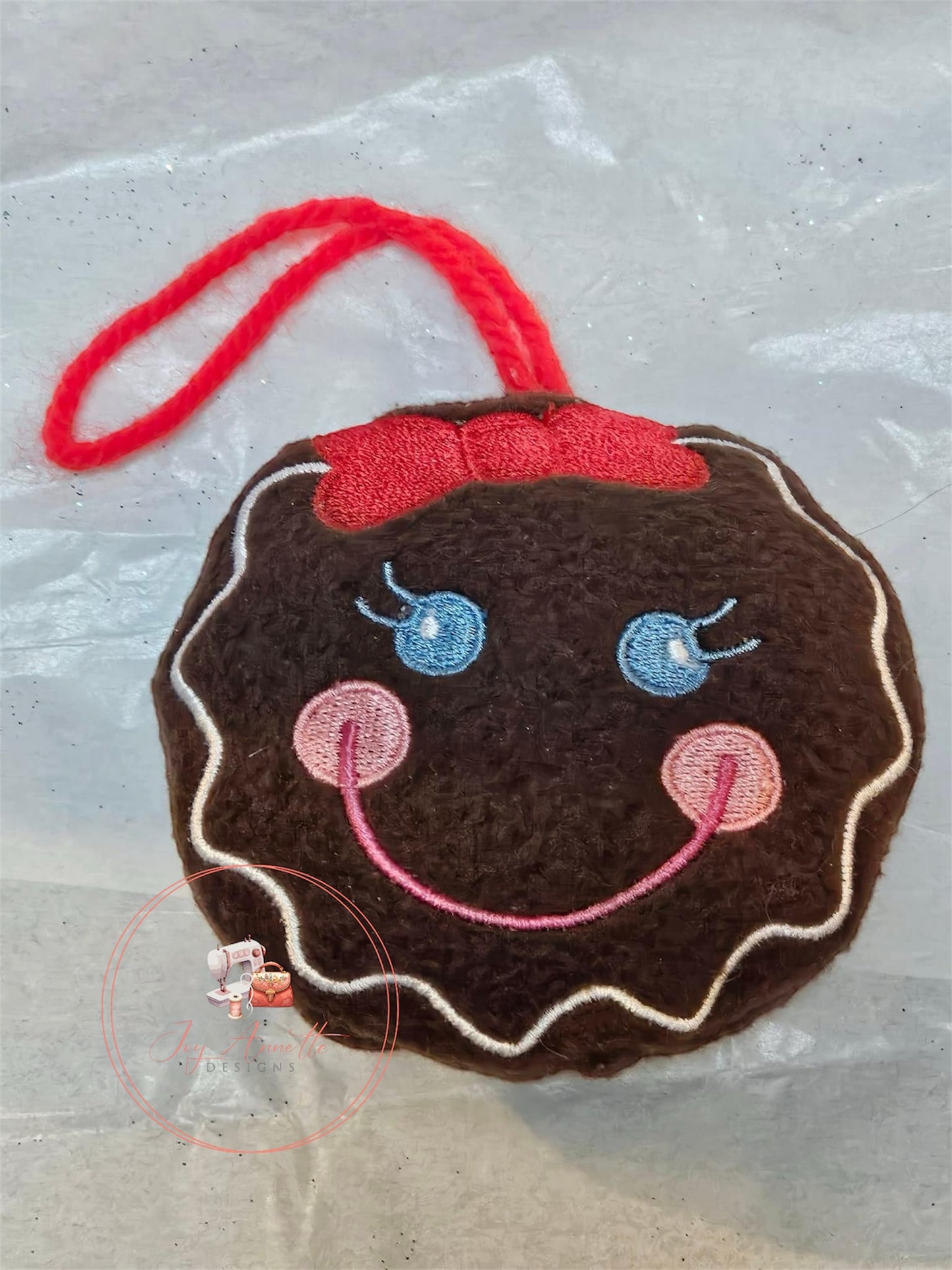 Gingerbread Boy and Girl Stuffie Bag Tag