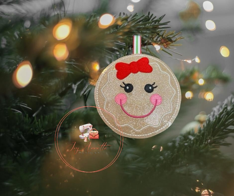 Gingerbread Boy and Girl Ornament