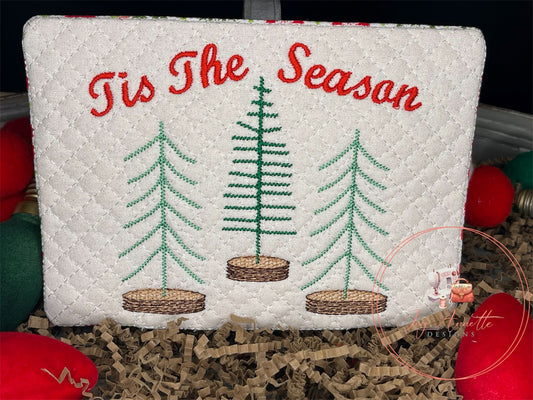 3 Tree Mug Rug