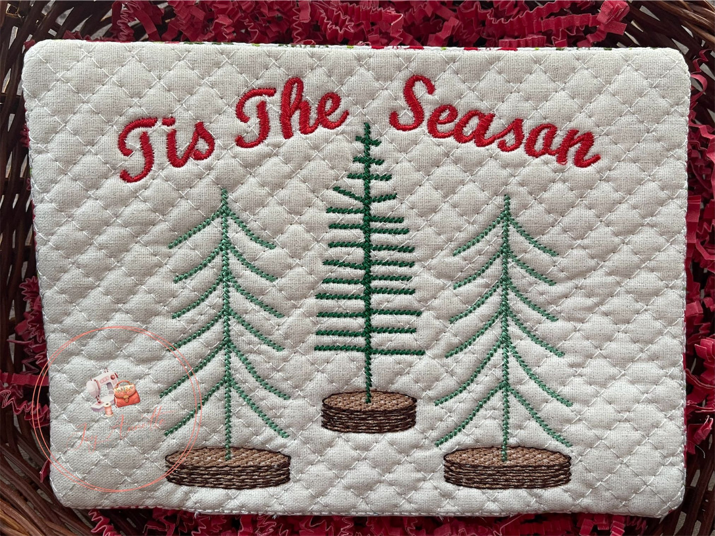 3 Tree Mug Rug