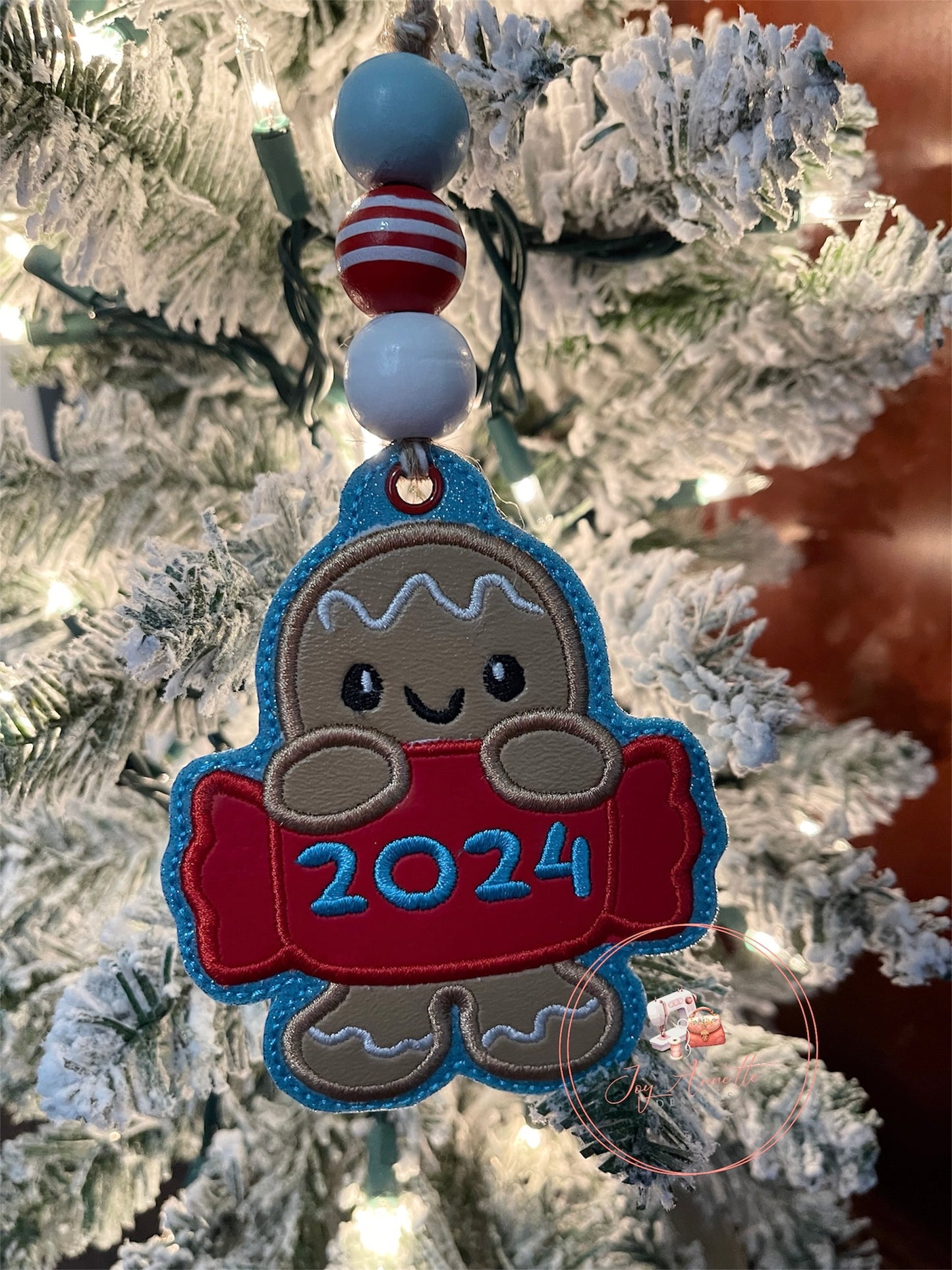 Candy Ginger Ornament 2024