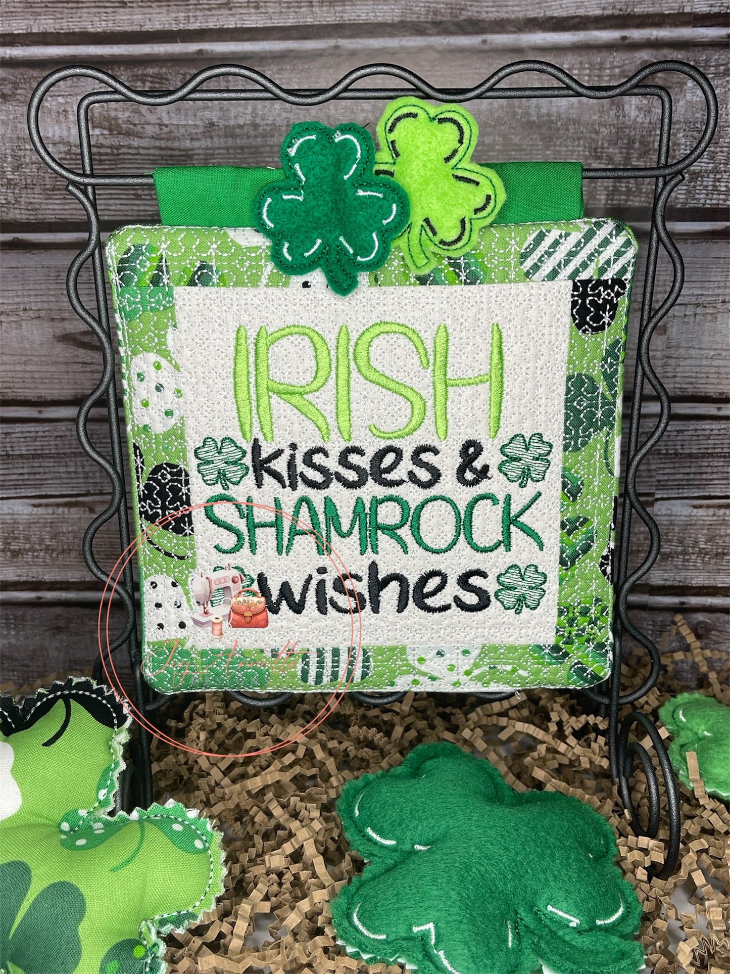 Irish Kisses Square Mini Quilt