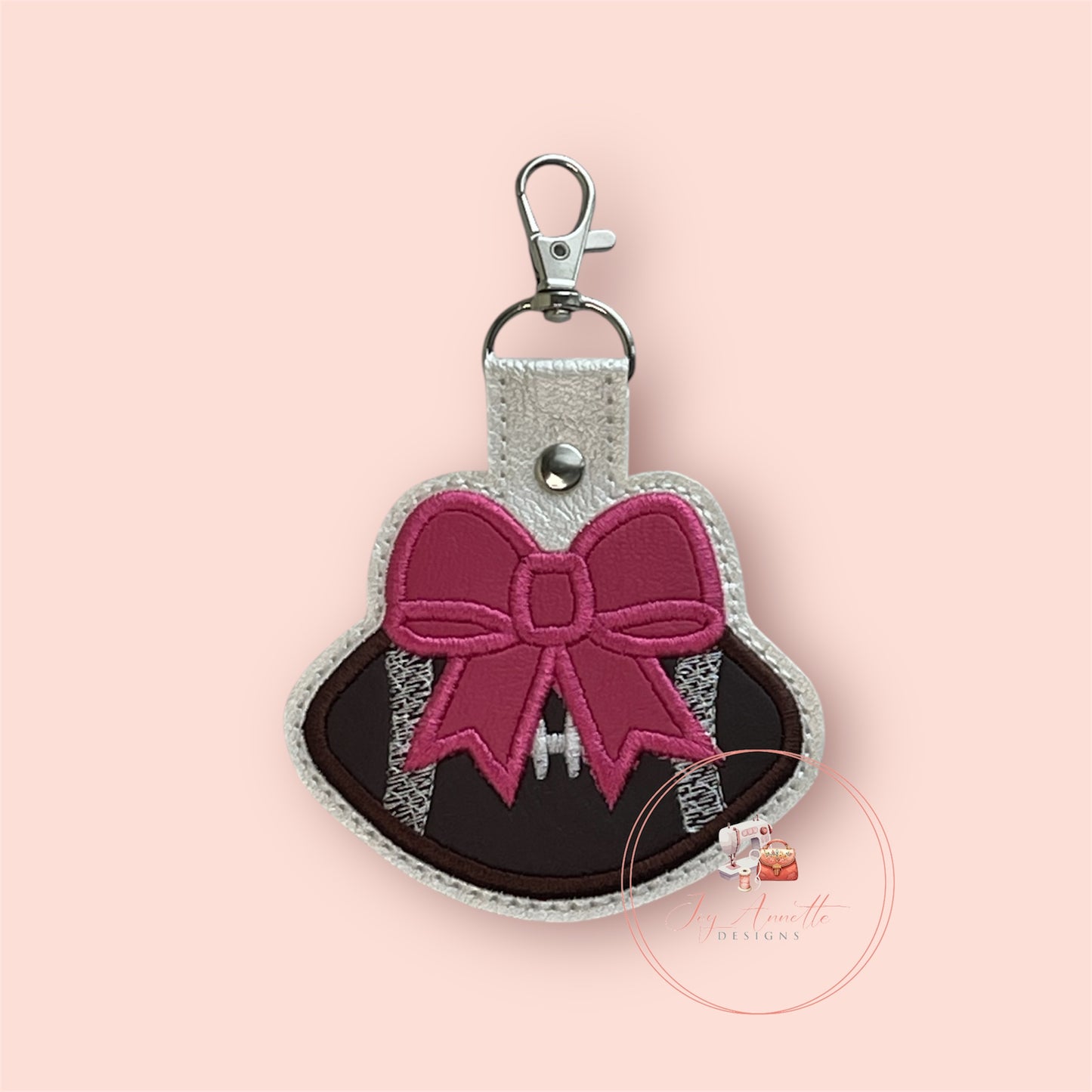 Bow Football Snap Tab