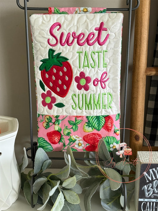 Sweet Taste Of Summer Mini Quilt