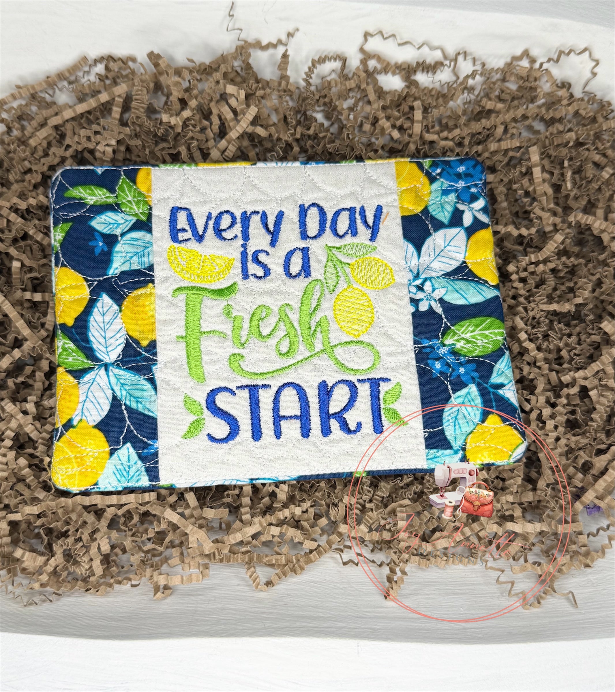 Fresh Start Mug Rug – JoyAnnetteDesigns