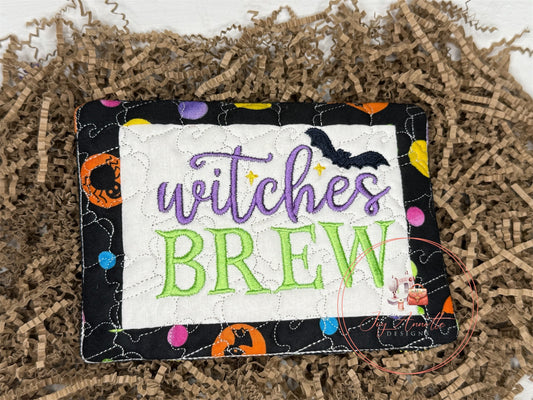 Witches Brew Mug Rug