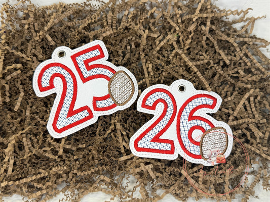 Football 25-26 Bag Tags