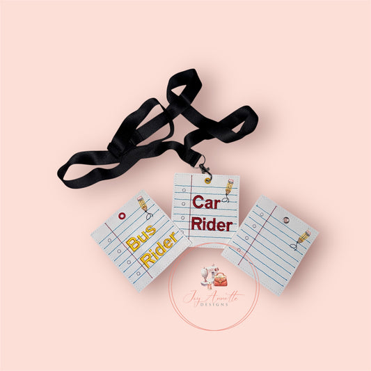 Pencil Paper School Tags