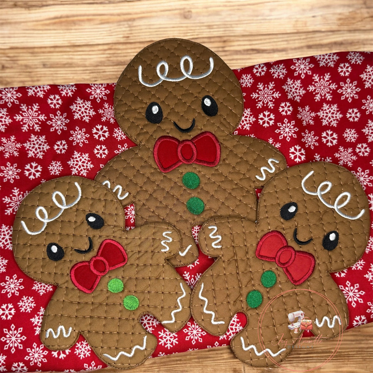 Gingerbread Hot Pads – JoyAnnetteDesigns